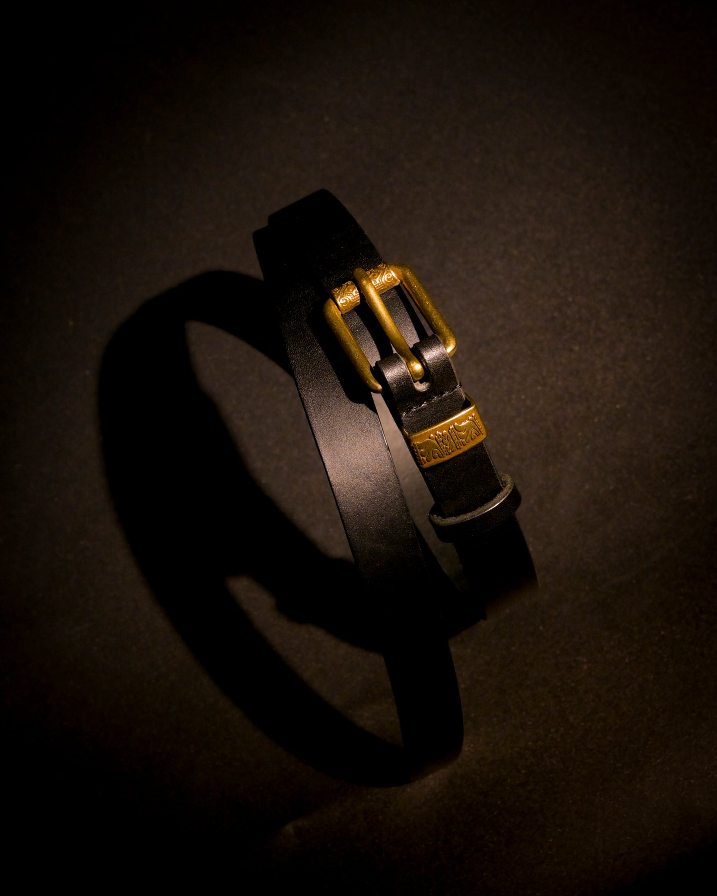 Slim-width Bohemian Belt