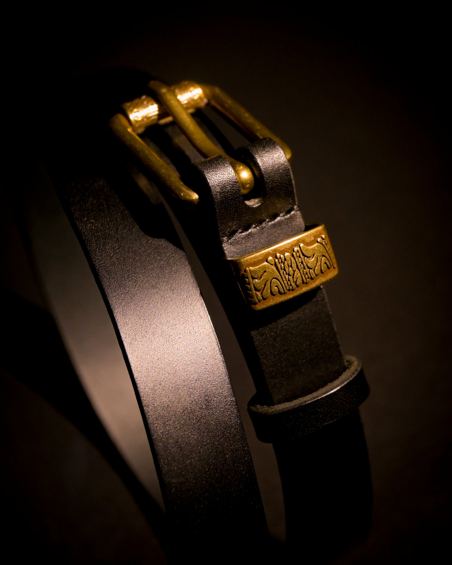 Slim-width Bohemian Belt