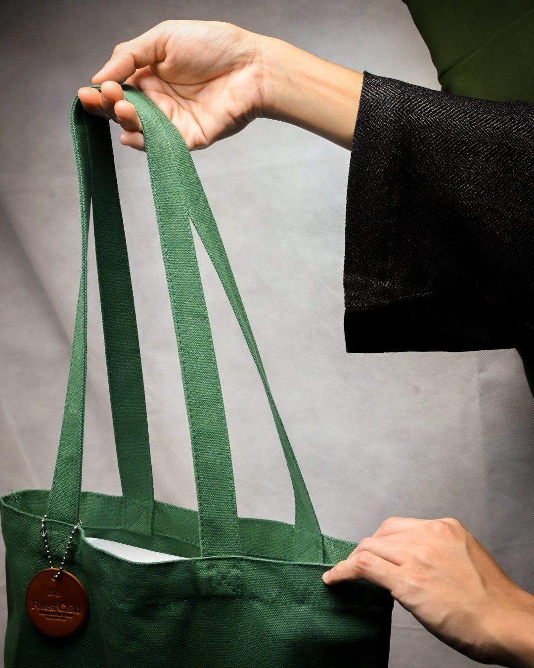 Flat Cotton Canvas Tote Bag