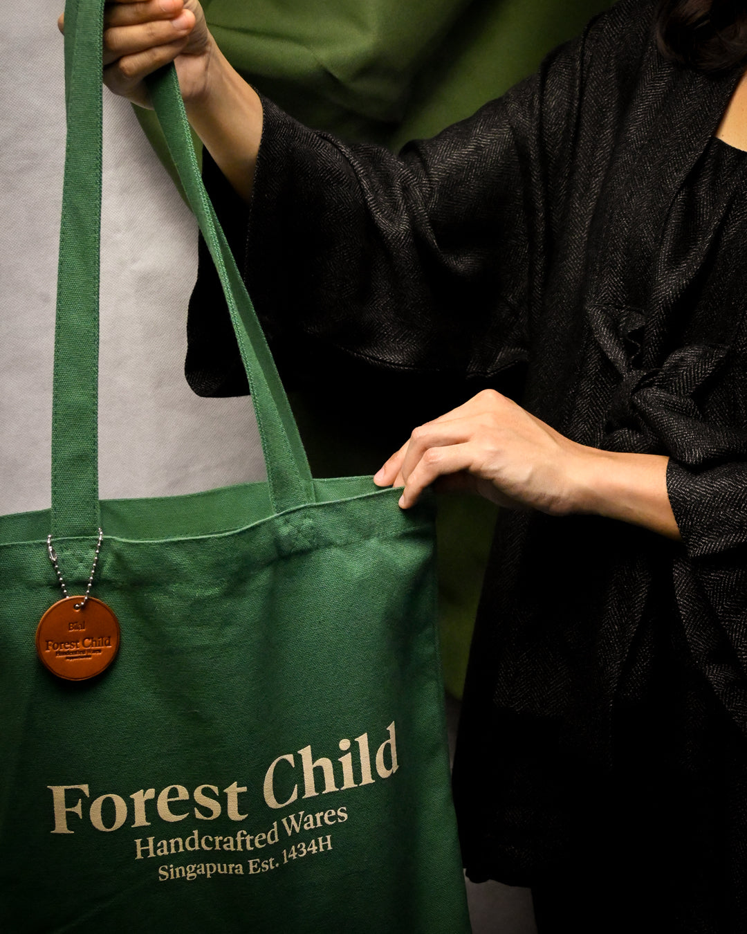 Flat Cotton Canvas Tote Bag
