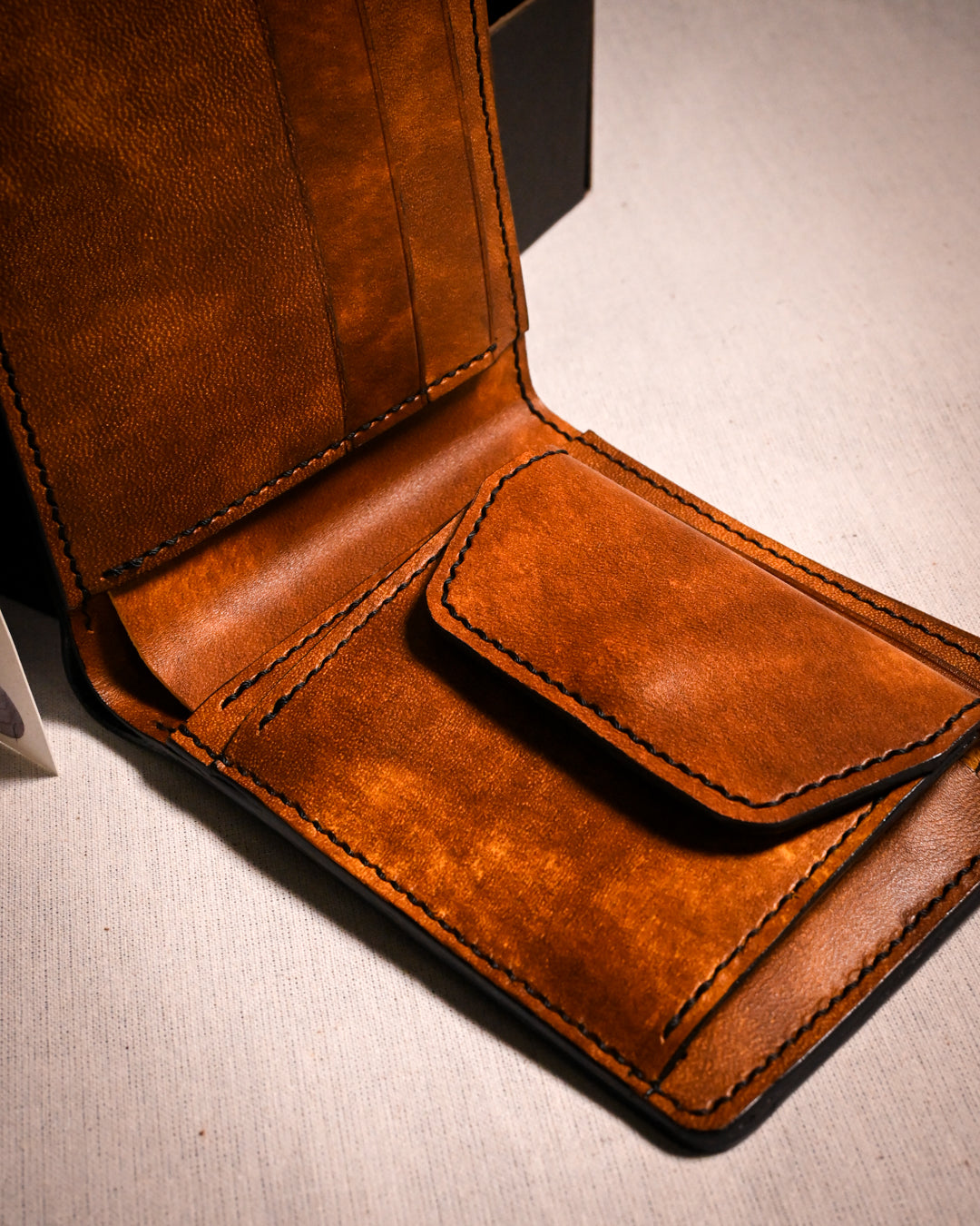 Kaswa Bifold Wallet with Coin Pouch