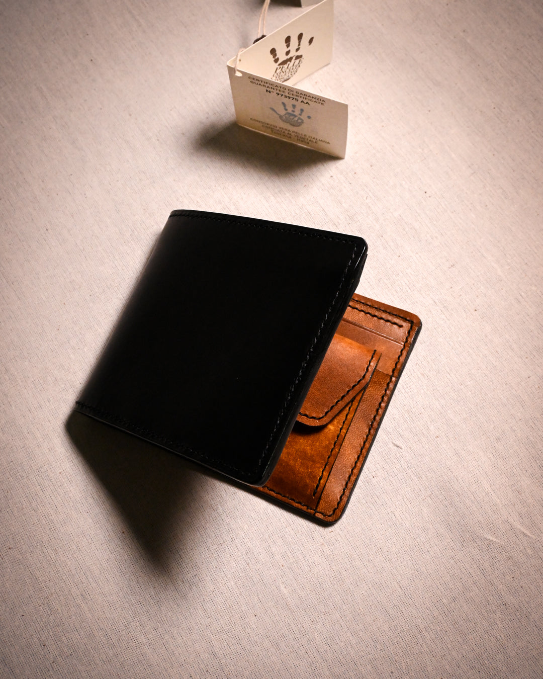 Kaswa Bifold Wallet with Coin Pouch