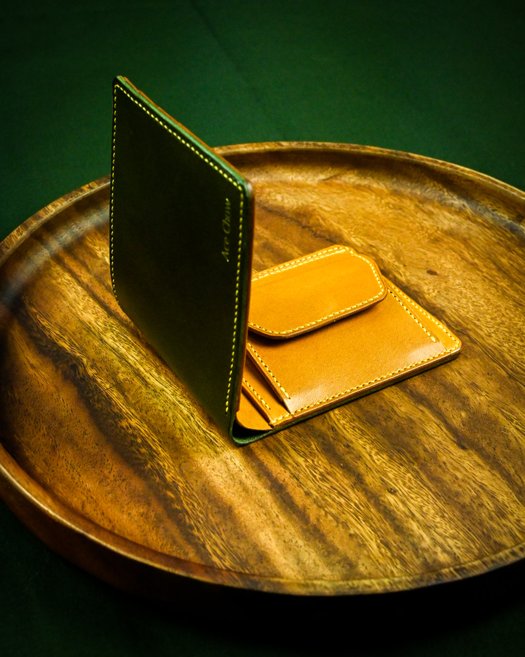 Kaswa Bifold Wallet with Coin Pouch