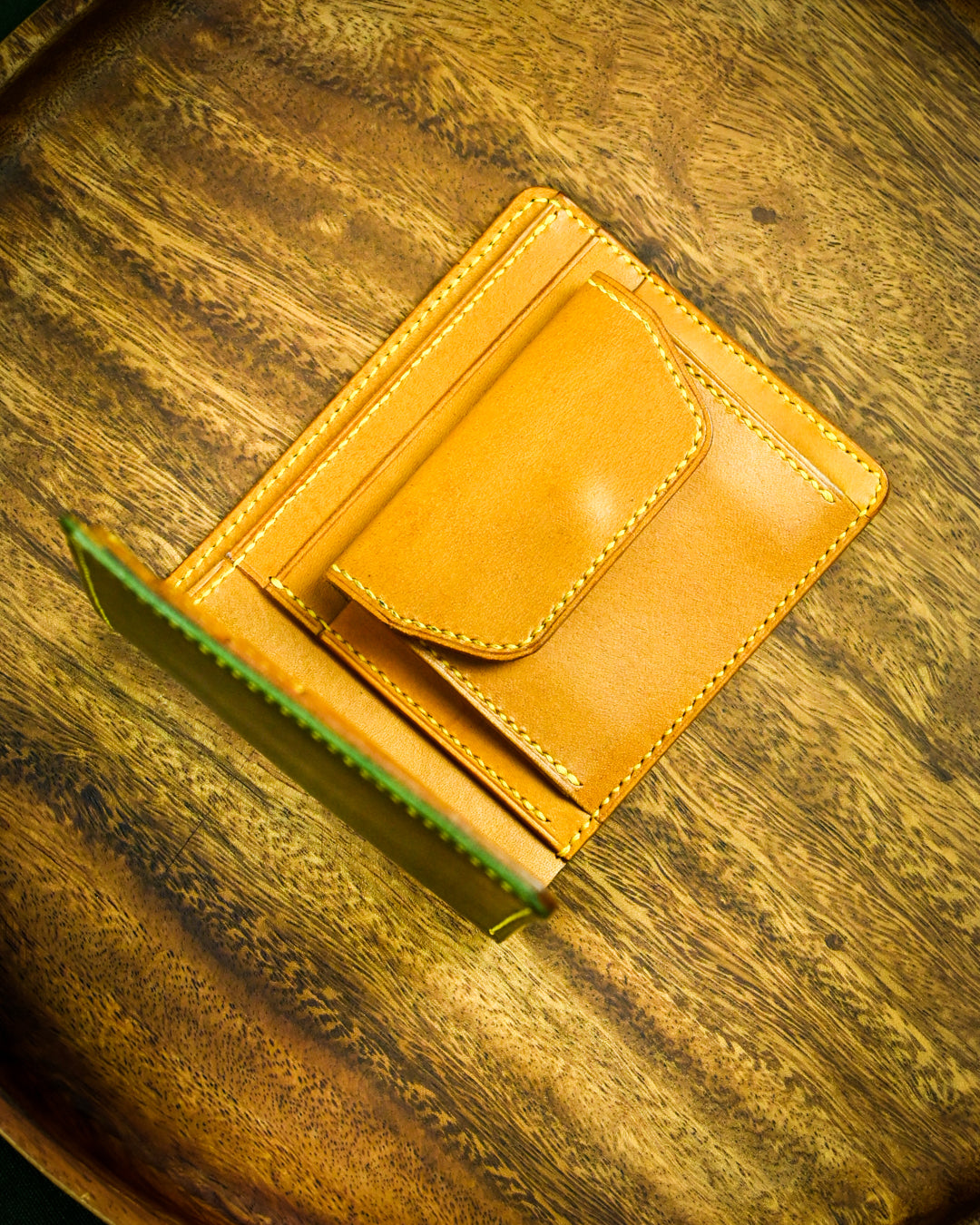 Kaswa Bifold Wallet with Coin Pouch