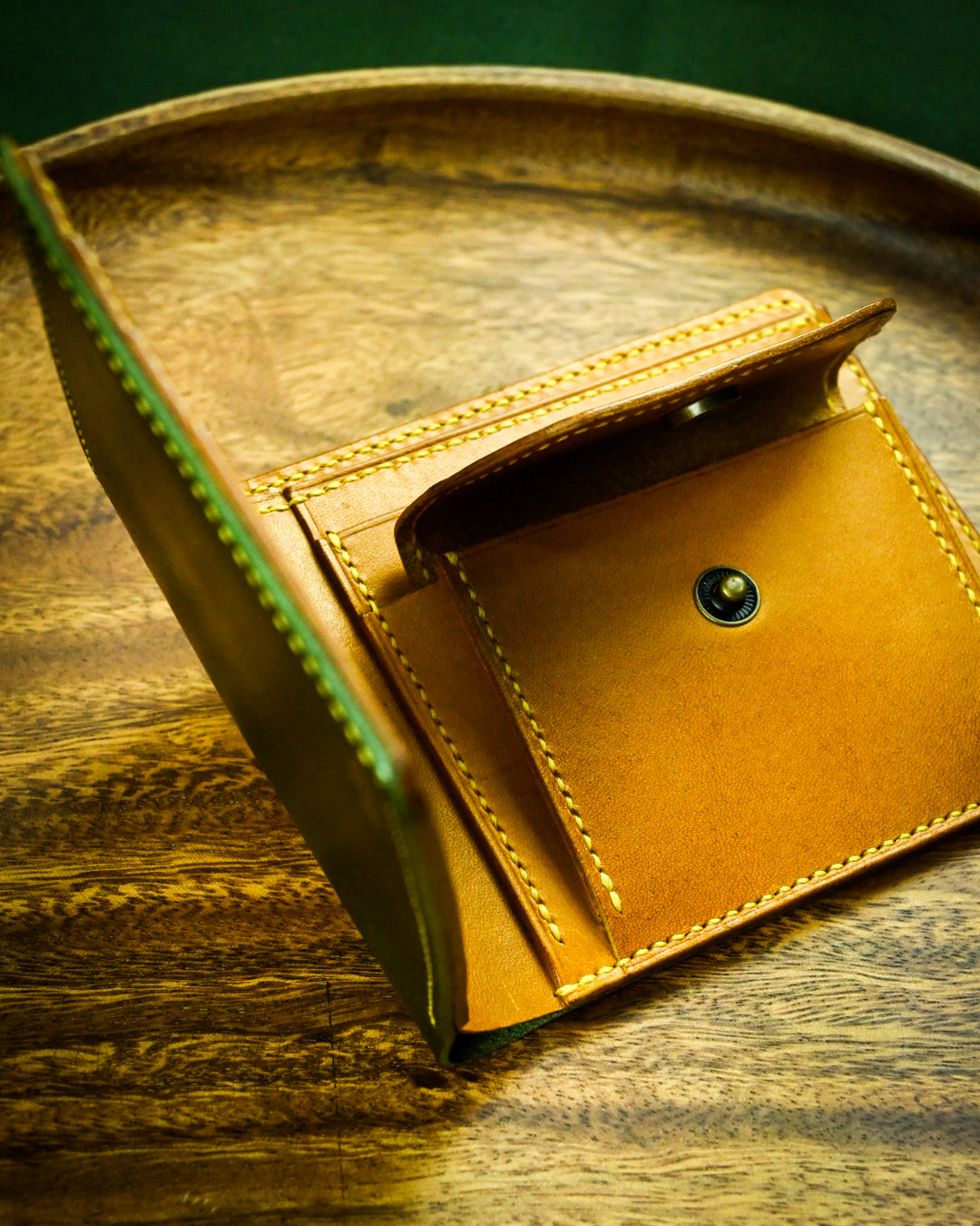 Kaswa Bifold Wallet with Coin Pouch