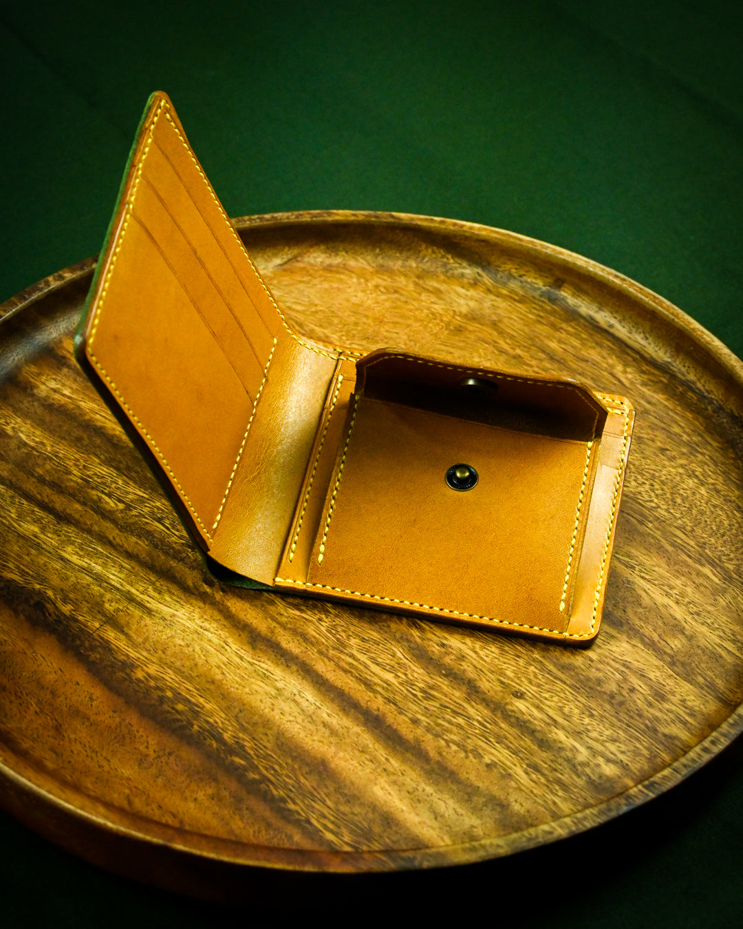 Kaswa Bifold Wallet with Coin Pouch