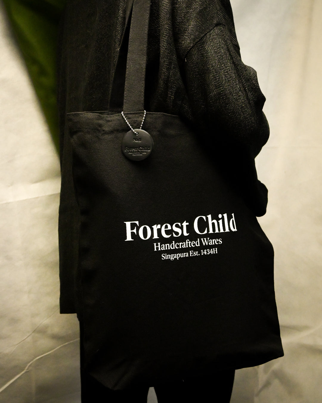 Medium Cotton Canvas Tote Bag